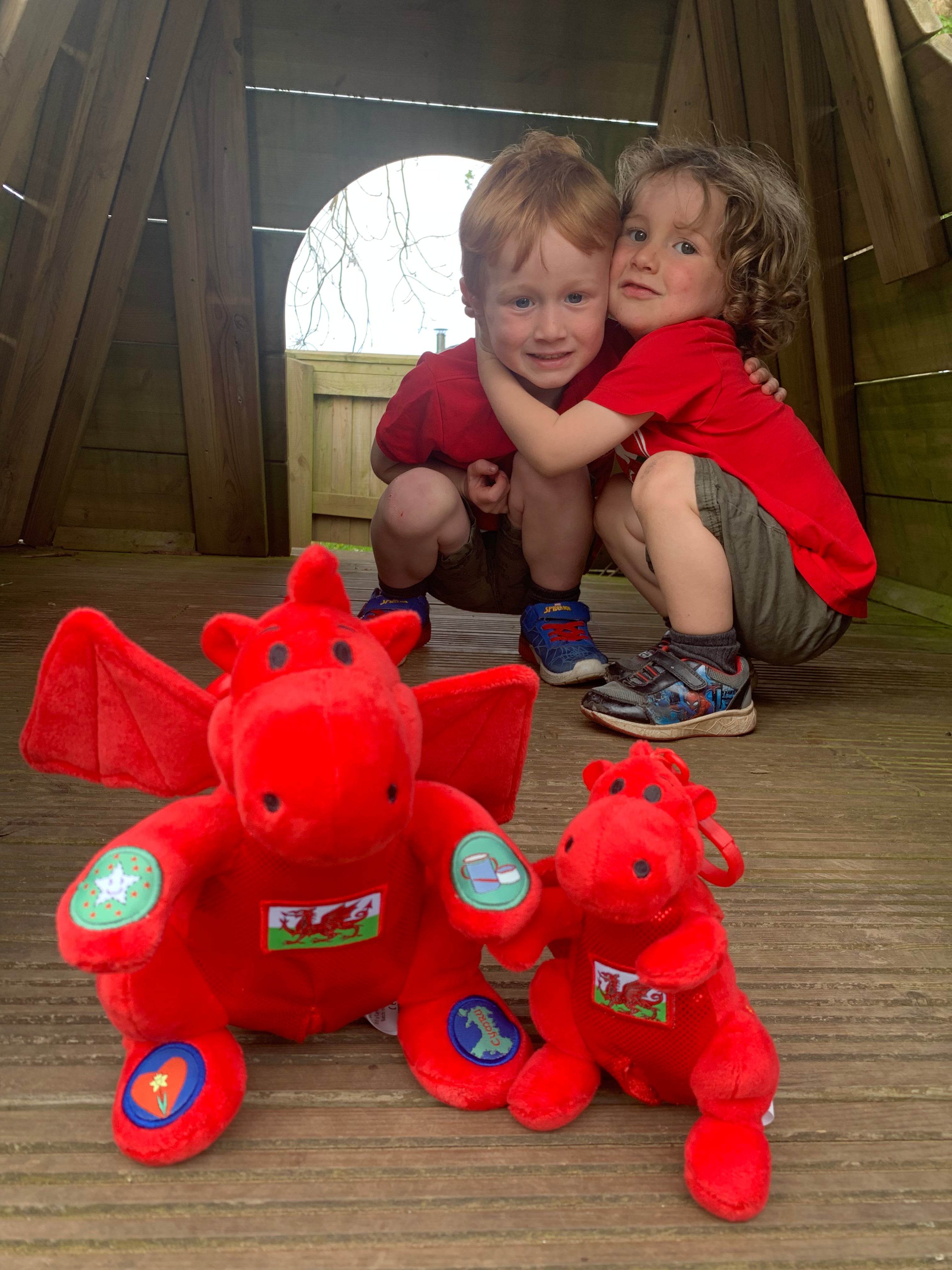 Celt - Singing Baby Red Dragon - Welsh National Anthem